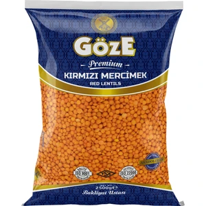 Göze Kırmızı Mercimek 2500 gr