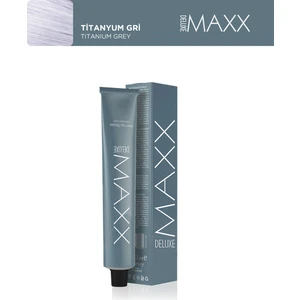 Maxx Deluxe Tüp Boya 60 ml Titanyum Gri