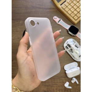 iPhone 16E Uyumlu Süper Ince Mat Ultra Thin Silikon Kılıf