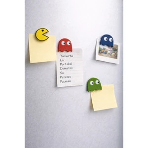 Pacman Buzdolabı Magneti -4'lü Set
