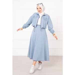 Etekli Kot Takım Kar Yıkama