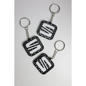 2 Adet - Seat Araba Anahtarlığı V2