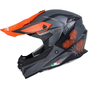 Çene Korumalı Full Face Cross Kask