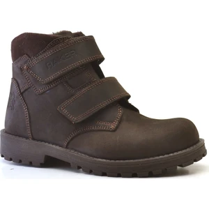 Rakerplus Sentor Hakiki Deri Kürklü Cırtlı Çocuk Bot