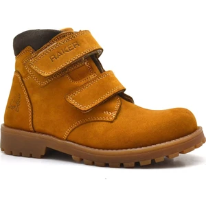 Rakerplus Sentor Hakiki Deri Kürklü Cırtlı Çocuk Bot