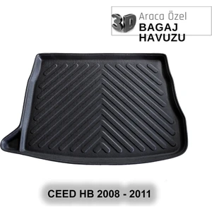 Kıa Ceed Hb 2008 - 2011 3D Bagaj Havuzu