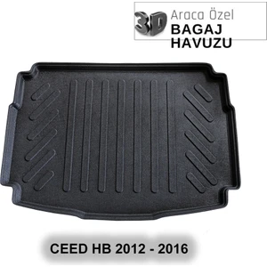Kıa Ceed Hb 2012 - 2016 3D Bagaj Havuzu