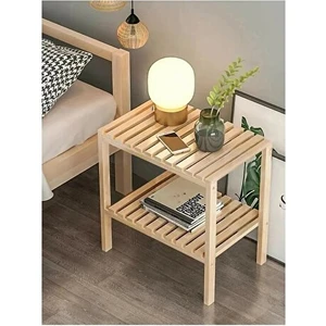 Ahsap Craft Doğal Ahşap Komodin