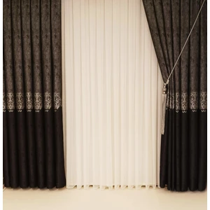 Nivemes Home Servi Antrasit 1/3  Pile Fon Perde Apm