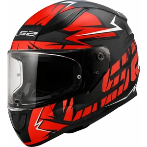 Ls2 Rapıd 2 Cromo Mat Siyah-Kırmızı Kask