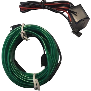 Şerit Yeşil Neon 5mt 12V Kablo Tipi