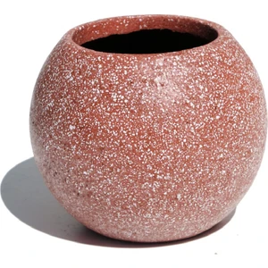 Hobi Tarım Beton Küre Saksı 30x27cm