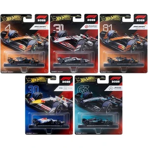 Hot Wheels Premium 2025 Formula 1 5'li Set