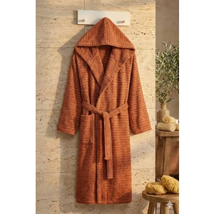 Mira Kiremit Kapüşonlu Bornoz