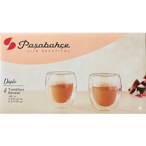 Duplo Çift Cidarlı 80 ml 2'li Espresso Bardağı