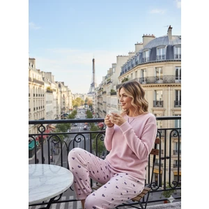 Özel Waffle Kumaş Kadın Pijama Takımı