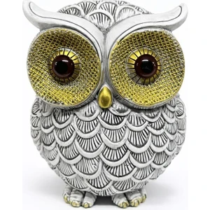 Twin Store 19X16 cm Polyester Baykuş Figürü