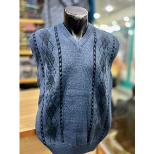 Erkek Triko Desenli Süveter