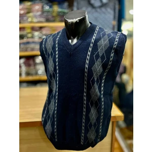 Erkek Triko Desenli Süveter