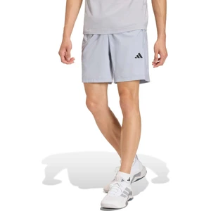 Adidas Workout Essentials Base Dokuma Gri Erkek Şort