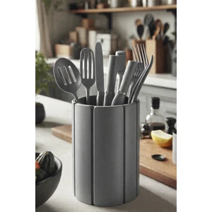 Shine Creativity Tezgah Üstü Kaşıklık Kepçelik Mutfak Organizeri