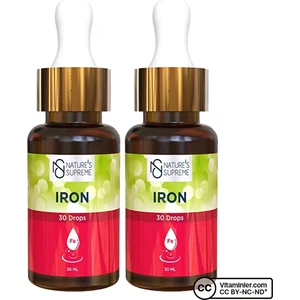 Nature's Supreme Iron 30 ml 2 Adet