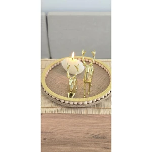 Muja Dec Dekoratif Ahşap Sunum Tepsisi