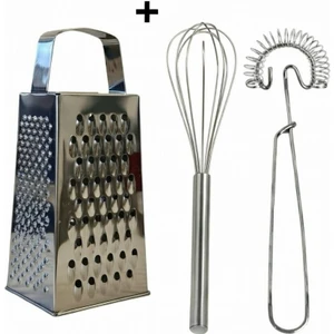 Çelik Rende + 2 Li Çırpıçı 2 Li Mutfak