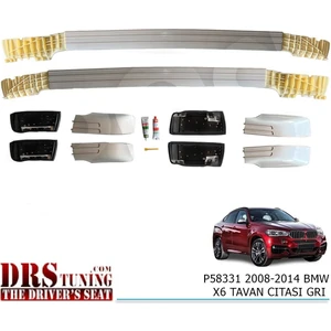 Bmw X6 E71 2008-2015 Orjinal Model Gri Tavan Çıtası