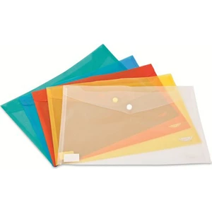 Çıtçıtlı Dosya Evrak Zarfı Kırmızı 3101