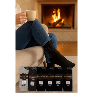 Çorap Dünyam Erkek 6lı Şeker Çorabı  Dikişsiz Bambu Çorap