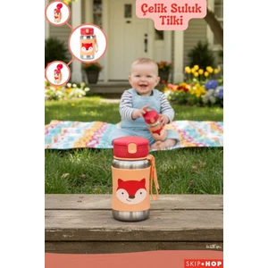 Skip Hop Zoo Paslanmaz Çelik Suluk Tilki