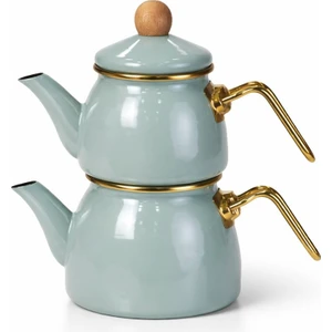 PR Home  Soft Green Mini Model Çaydanlık