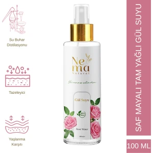 Nema Natural Mayalı Gül Suyu Cilt ve Saç Toniği