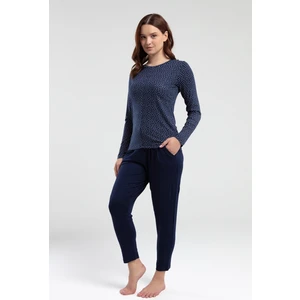 Kadın Lacivert Pijama Takımı