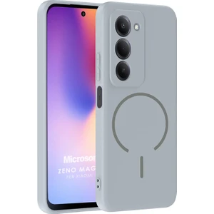 Xiaomi Redmi 15 Kılıf Zeno Magsafe Gri