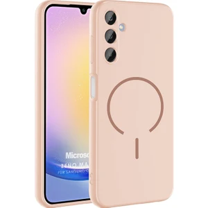 Samsung Galaxy A14 Kılıf Zeno Magsafe Rose Gold