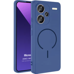 Xiaomi Redmi Note 13 Pro Plus 5g Kılıf Zeno Magsafe Lacivert