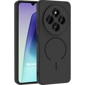 Xiaomi Redmi A4 Kılıf Zeno Magsafe Siyah