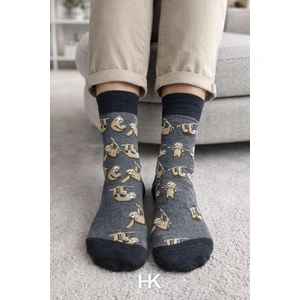 Hk Sockss Hk Unisex 3'lü Çorap