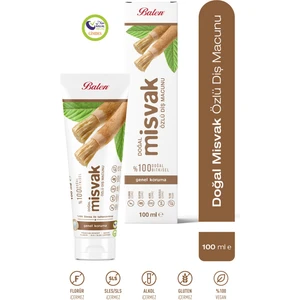 Doğal Misvak Özlü Diş Macunu * 100 ML