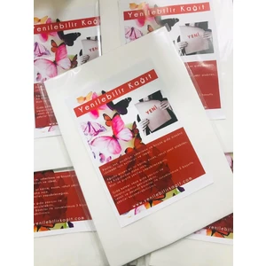 Yenilebilir Kağıt 10'lu A4 Boyutunda Wafer Paper
