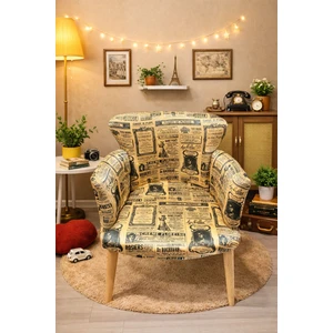 Emba Mobilya Berjer Desenli