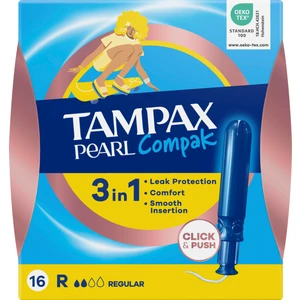 Pearl Compak Tampon Normal 16 Adet