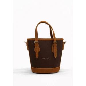 Just Polo Çapraz Askılı Kadın  Çantası Kahve 6053