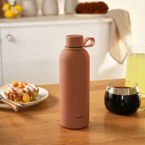Aly Soft Touch Çelik Sızdırmaz Termos 500 ml Mocha Mousse