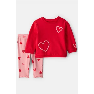 Kız Bebek Kırmızı Alt Üst