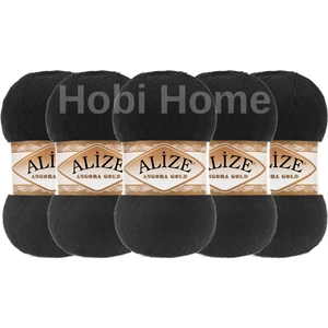 5'li Paket Alize Angora Gold 60-Siyah