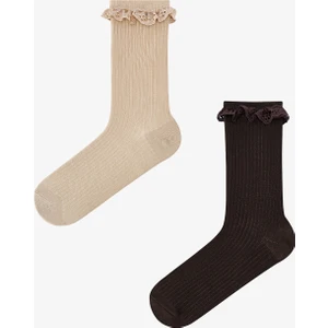 Chic Lace 2li Soket Çorap