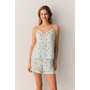 Smile Atlet Şort Pijama Takımı